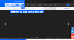 Desktop Screenshot of missrodeomontana.com